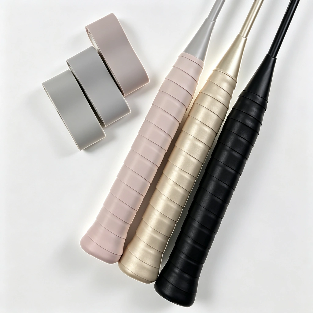Badminton racket grip wrap