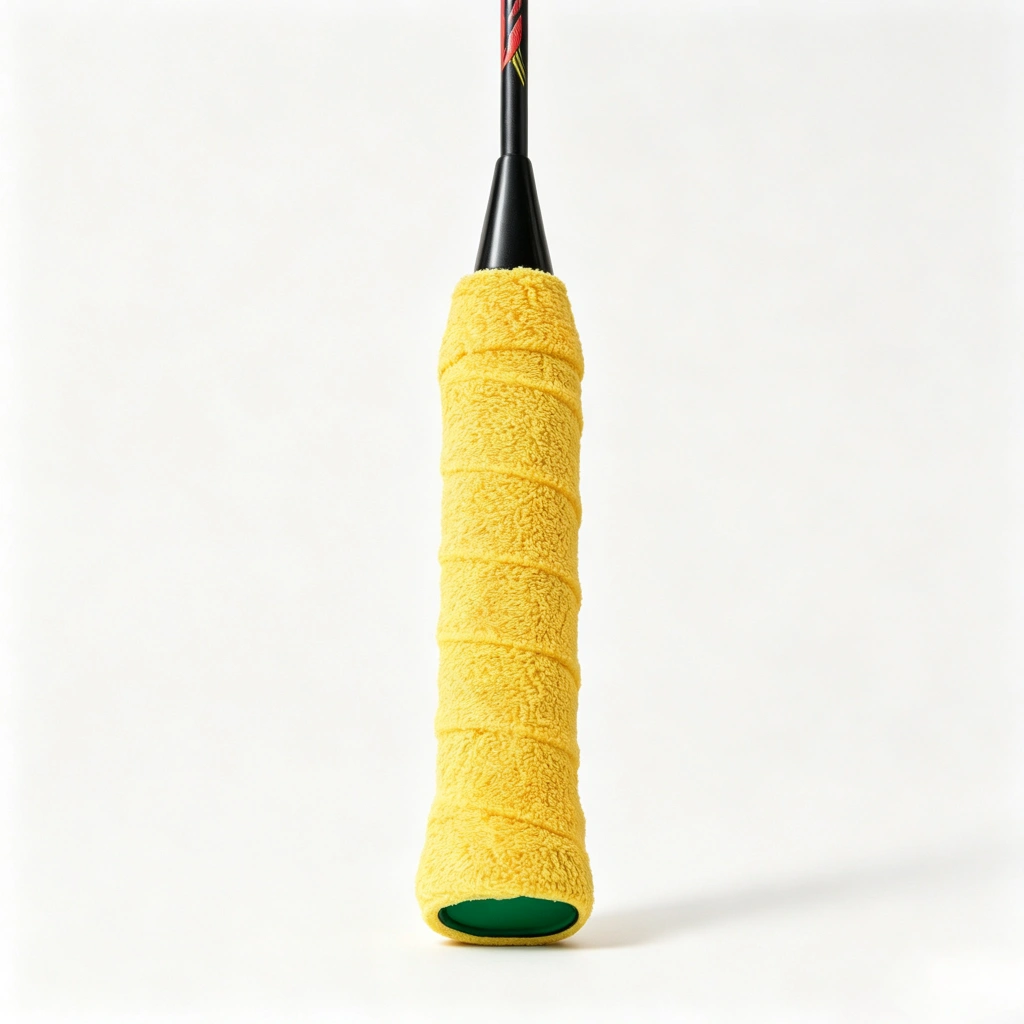 Towel grip with terry texture